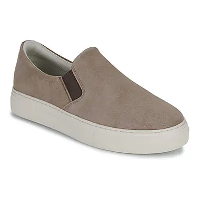 Selected SLHDAVID men's Slip-ons (Shoes) in Beige