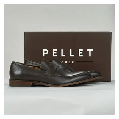 Pellet EDGARD men's Loafers / Casual Shoes in Black