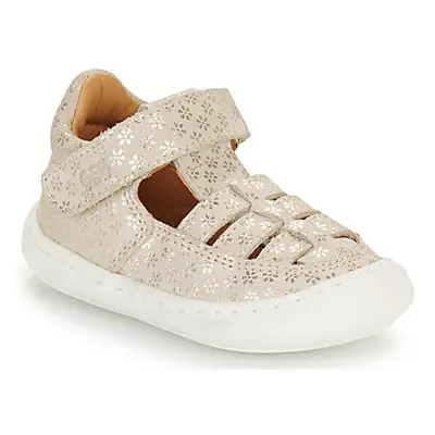 GBB DANAE boys's Children's Shoes (High-top Trainers) in Beige