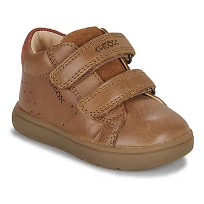 Geox B BIGLIA BOY boys's Children's Shoes (High-top Trainers) in Brown