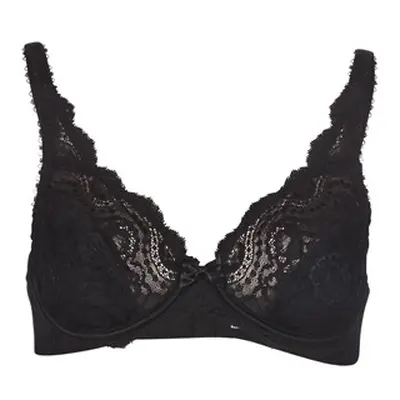 PLAYTEX FLOWER ELEGANCE women's Underwire bras in Black