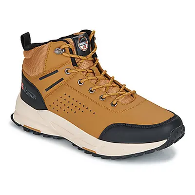 Geographical Norway OFORET men's Shoes (High-top Trainers) in Brown