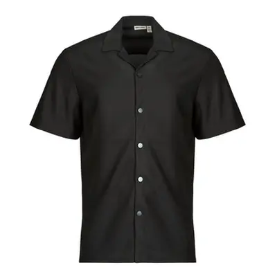 Only & Sons ONSKARI men's Short sleeved Shirt in Black