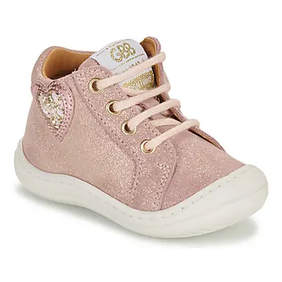 GBB FLEXOO COEUR girls's Children's Shoes (High-top Trainers) in Pink