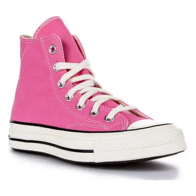 Converse A08184C Chuck 70 Vintage Hi men's Trainers in Pink