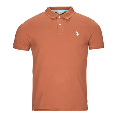 U.S Polo Assn. KING men's Polo shirt in Brown