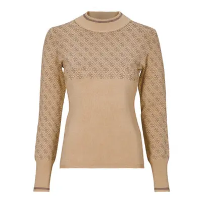 Guess LISE 4G LS SWEATER women's Sweater in Beige