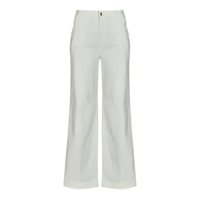 Les Petites Bombes ISORE women's Flare / wide jeans in White