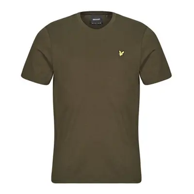 Lyle & Scott Plain T-Shirt men's T shirt in Green