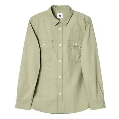 Pretty Green Brentwood Shirt Green men's Long sleeved Shirt in Green