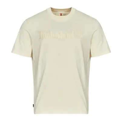 Timberland HAMPTHON SHORT SLEEVE TEE men's T shirt in White