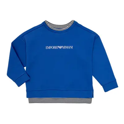 Emporio Armani Aurèle boys's Children's sweatshirt in Blue