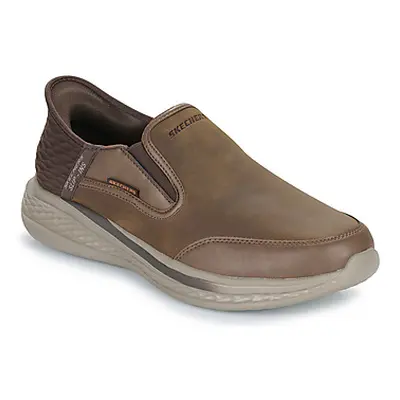 Skechers HAND FREE SLIP-INS SLADE men's Slip-ons (Shoes) in Brown