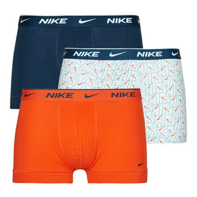 Nike EVERYDAY COTTON STRETCH X3 men's Boxer shorts in Multicolour