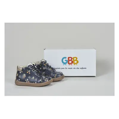 GBB FAMIA girls's Children's Shoes (High-top Trainers) in Blue