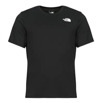 The North Face 24/7 Box Nse Ss Tee men's T shirt in Black