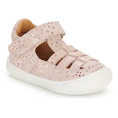 GBB DANAE boys's Children's Shoes (High-top Trainers) in Pink