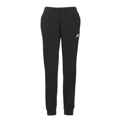 Nike W NSW ESSNTL PANT REG FLC women's Sportswear in Black