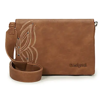 Desigual GOODALL DORTMUND FLAP women's Shoulder Bag in Brown