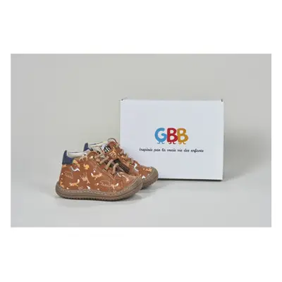 GBB - girls's Children's Shoes (High-top Trainers) in Brown