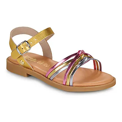 Citrouille et Compagnie DAISY girls's Children's Sandals in Gold