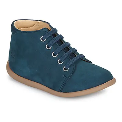 Pom d'Api STAND-UP BOTTINE boys's Children's Mid Boots in Blue