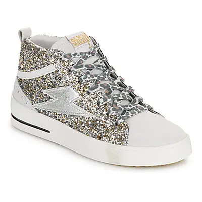 Semerdjian GIBRA women's Shoes (High-top Trainers) in Silver