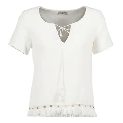 Betty London ECHRALE women's Blouse in White