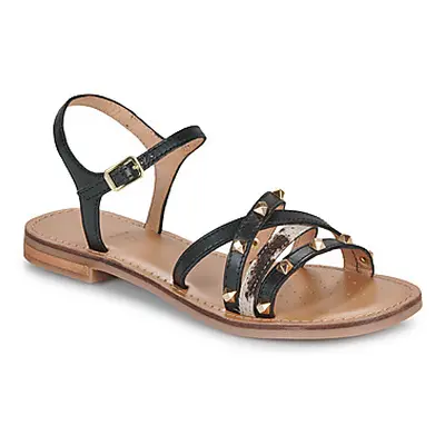 Geox D MADDALUSIAC women's Sandals in Black