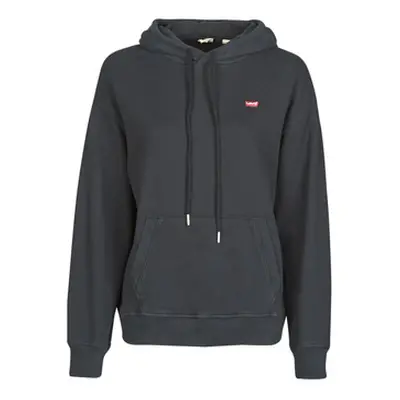 Levis STANDARD HOODIE women's Sweatshirt in Black