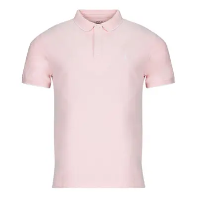 Polo Ralph Lauren POLO AJUSTE SLIM FIT EN COTON STRETCH MESH men's Polo shirt in Pink