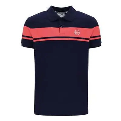 Sergio Tacchini Young Line Polo Shirt Maritime Blue/Dubarry men's in Blue