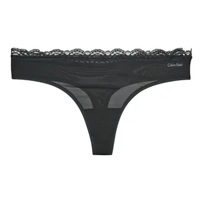 Calvin Klein Jeans THONG women's Tanga briefs in Black