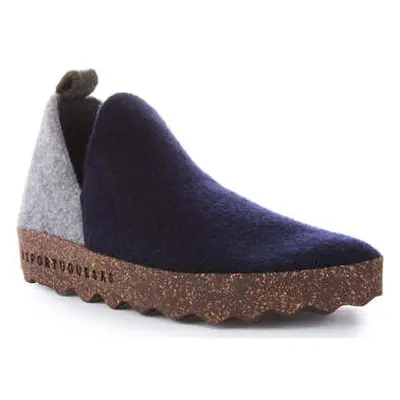 Asportuguesas City men's Slip-ons (Shoes) in Blue