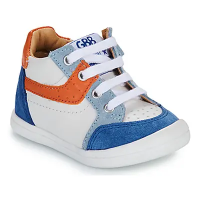 GBB EDSON boys's Children's Shoes (High-top Trainers) in White