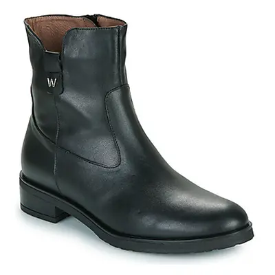 Wonders C-5481 women's Mid Boots in Black