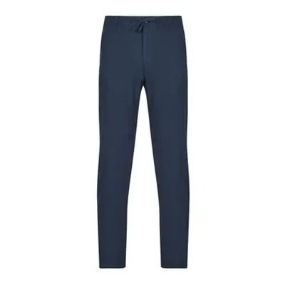 Selected SLH172-SLIMTAPE BRODY men's Trousers in Marine