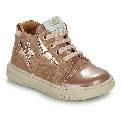 GBB LIVIA boys's Children's Shoes (High-top Trainers) in Pink