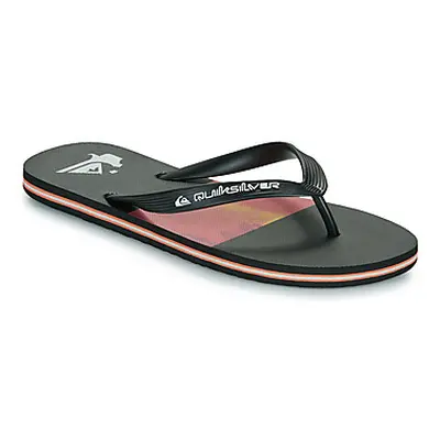 Quiksilver MOLOKAI STRIPE 25 men's Flip flops / Sandals (Shoes) in Black