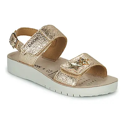 Geox SANDAL COSTAREI GI girls's Children's Sandals in Gold