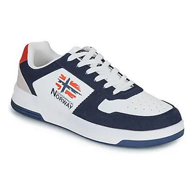 Geographical Norway ORTY men's Shoes (Trainers) in White