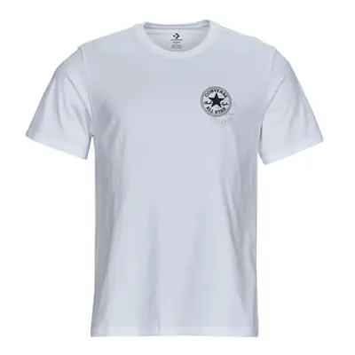 Converse GO-TO ALL STAR PATCH men's T shirt in White