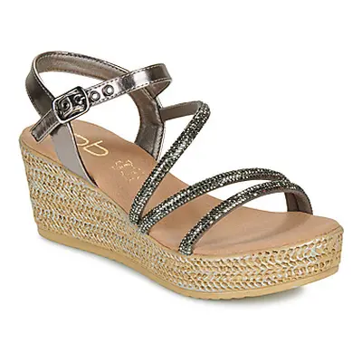 Les Petites Bombes LOREVA women's Sandals in Grey