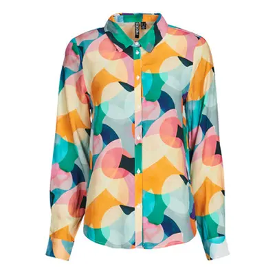 Pieces PCSAYLOR women's Shirt in Multicolour