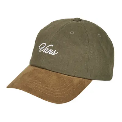 Vans Script Curved Bill Jockey men's Cap in Kaki