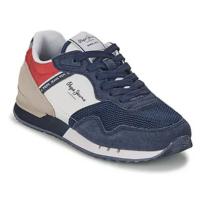 Pepe jeans LONDON URBAN B boys's Children's Shoes (Trainers) in Marine