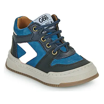 GBB RAFAEL boys's Children's Shoes (High-top Trainers) in Blue