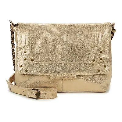 Pieces PCFELIZIA women's Shoulder Bag in Gold