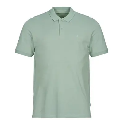 Jack & Jones JJEBASIC men's Polo shirt in Green