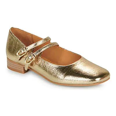 Mam'Zelle AFENE women's Shoes (Pumps / Ballerinas) in Gold